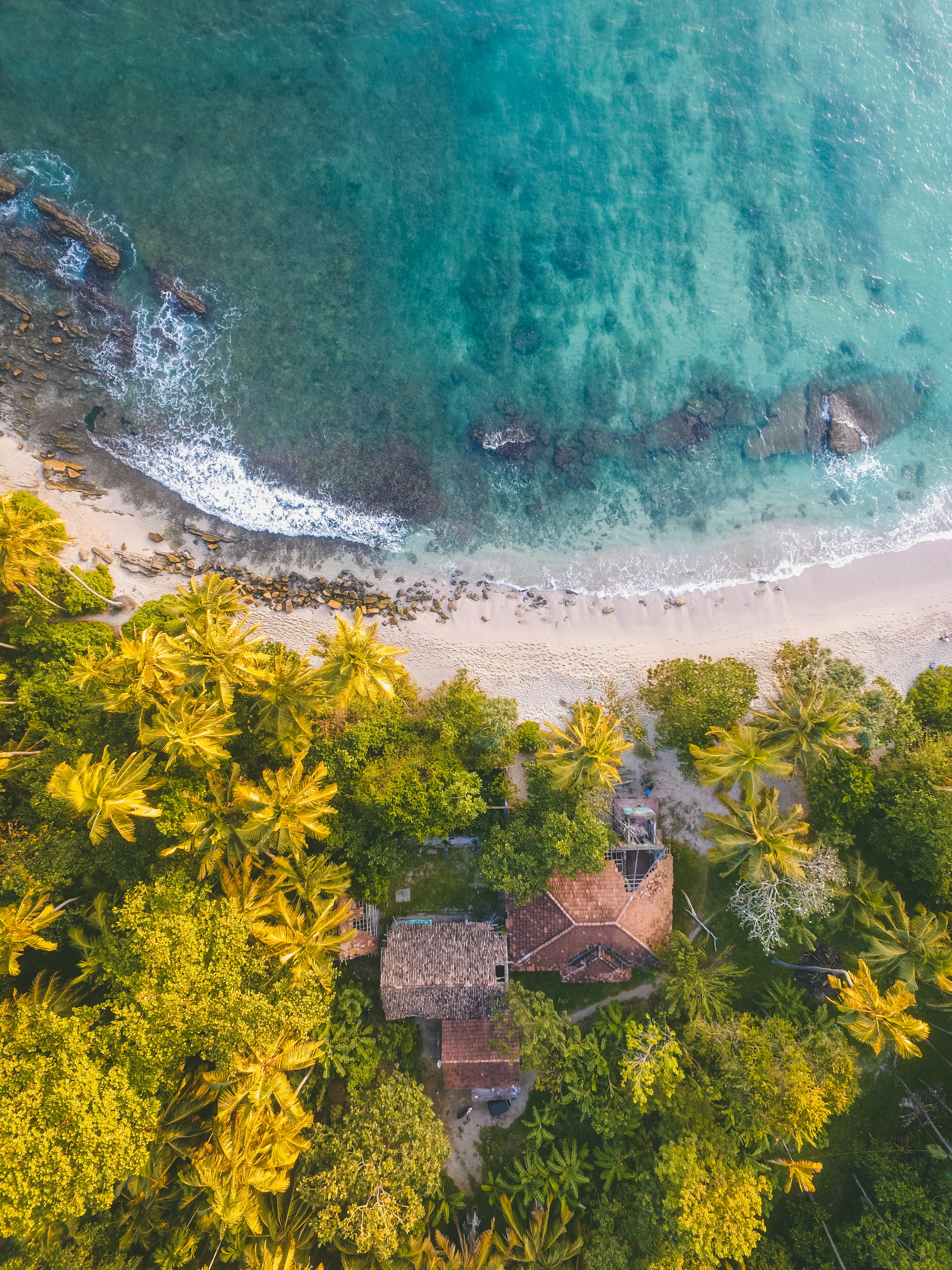 A quiet Sri Lankan coastline